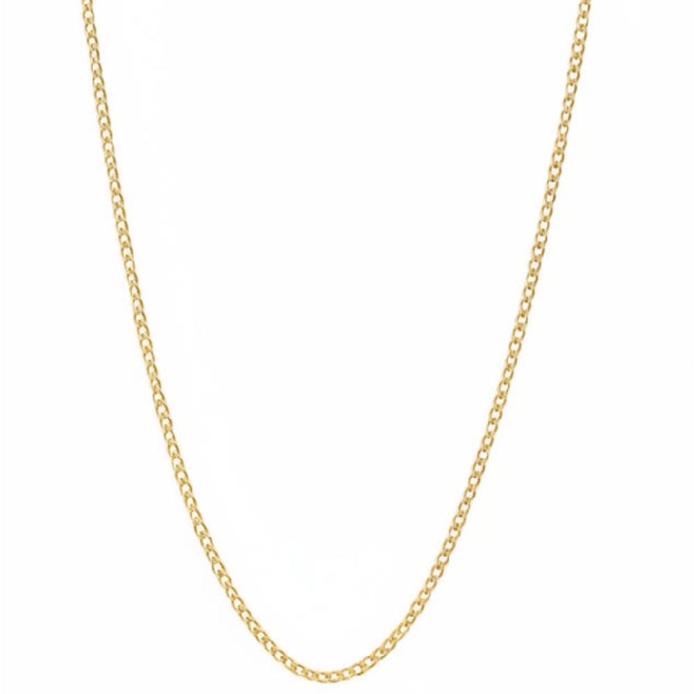 18K Gold Cable 19.5in Necklace | Bellamare Jewelry